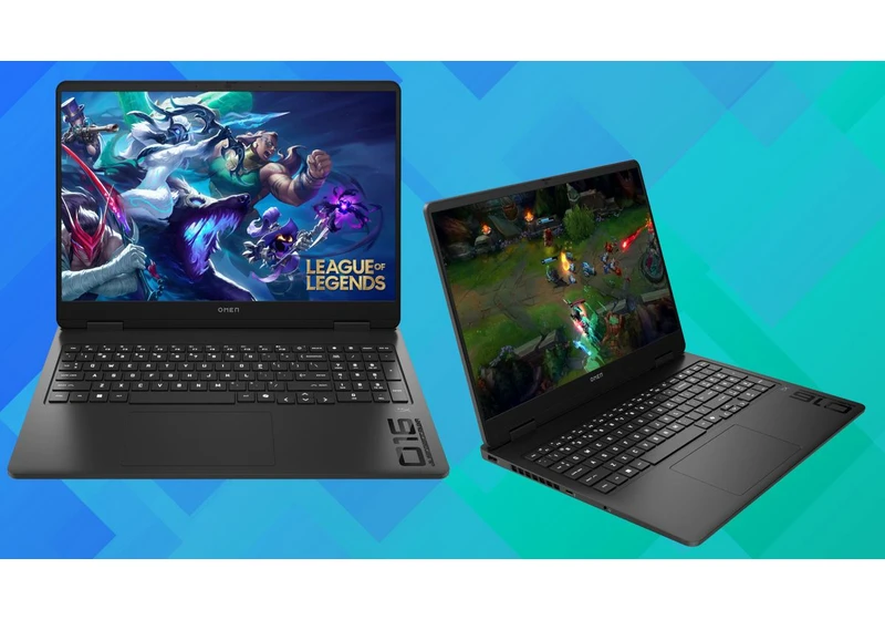 HP's OMEN Slim laptop — because nothing screams 'Slim' like lugging around 5 pounds of gaming power
