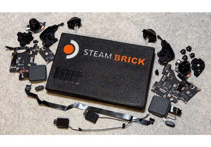  Someone made the Steam Deck even more portable by taking out the screen and controllers just because they can  