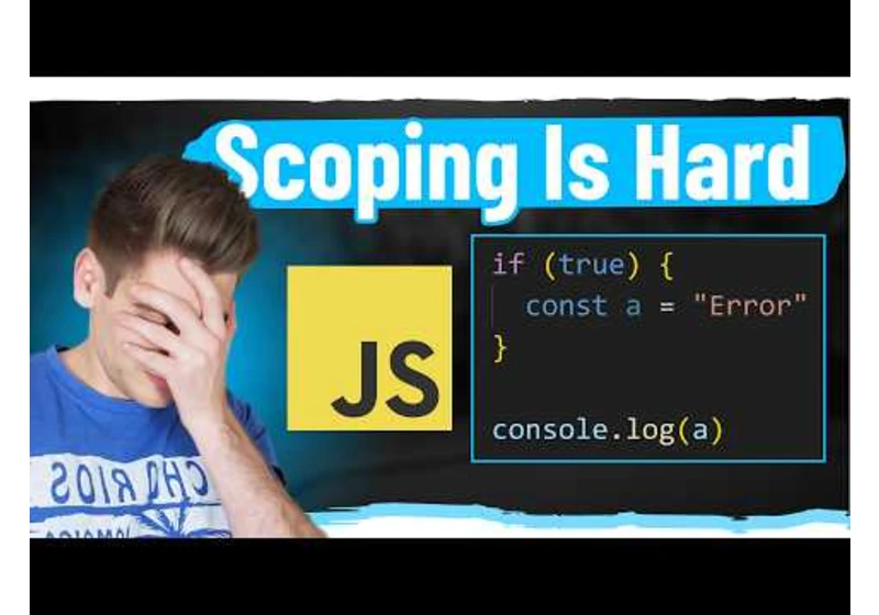 If You Cannot Name All 5 JS Scopes You Need To Watch This Video