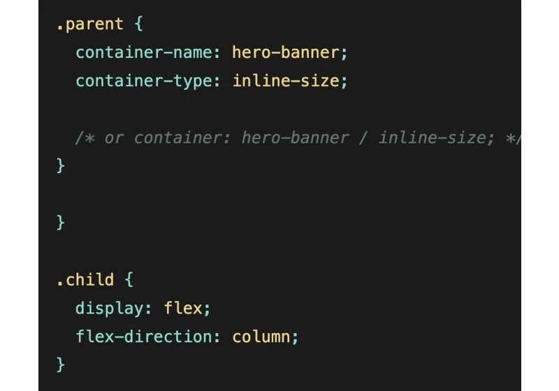 CSS Container Queries