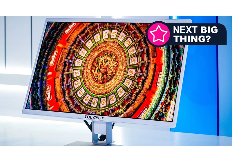 OLED monitors and TVs could get cheaper soon thanks to TCL's inkjet breakthrough