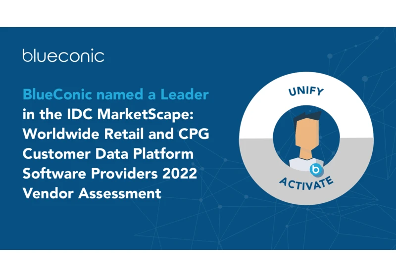 BlueConic named a leader in IDC MarketScape CDP Vendor Assessment