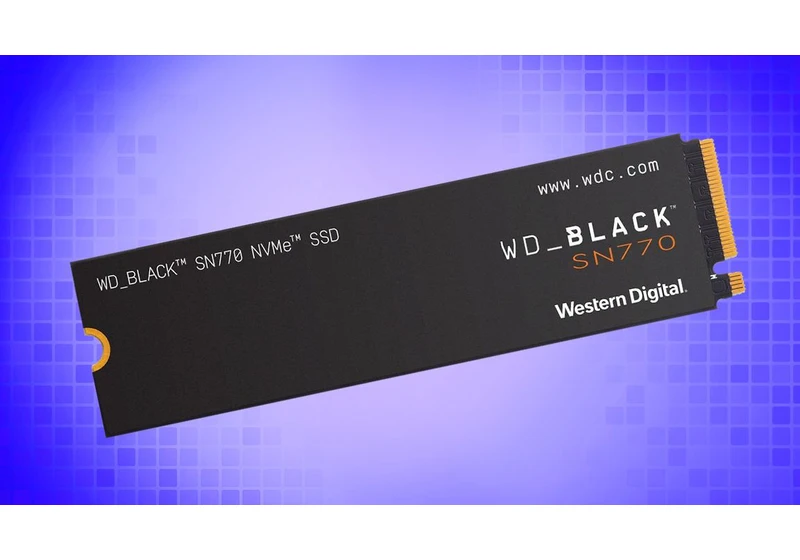 WD_Black SN770 2TB SSD Drops to $88 at Newegg