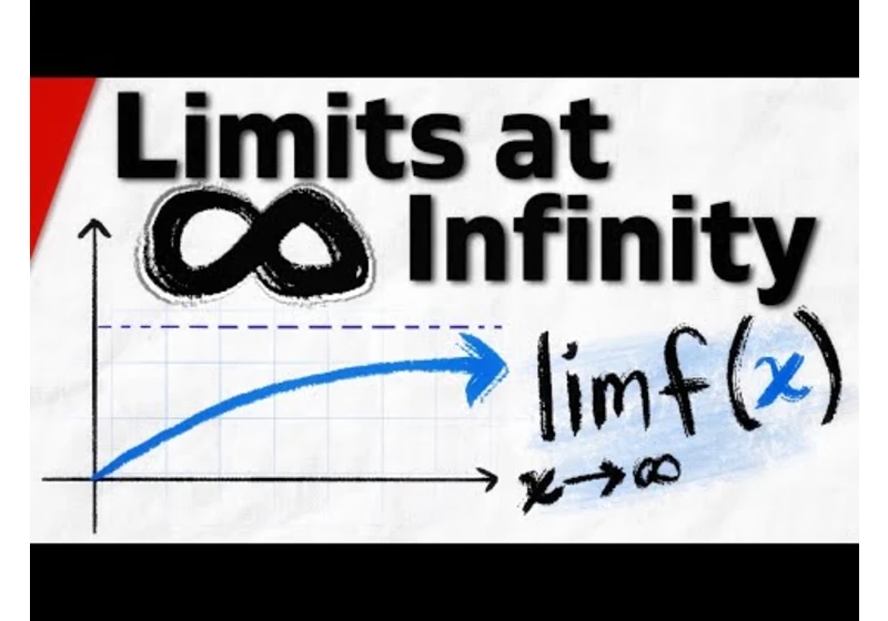 Limits at Infinity and Horizontal Asymptotes | Calculus 1