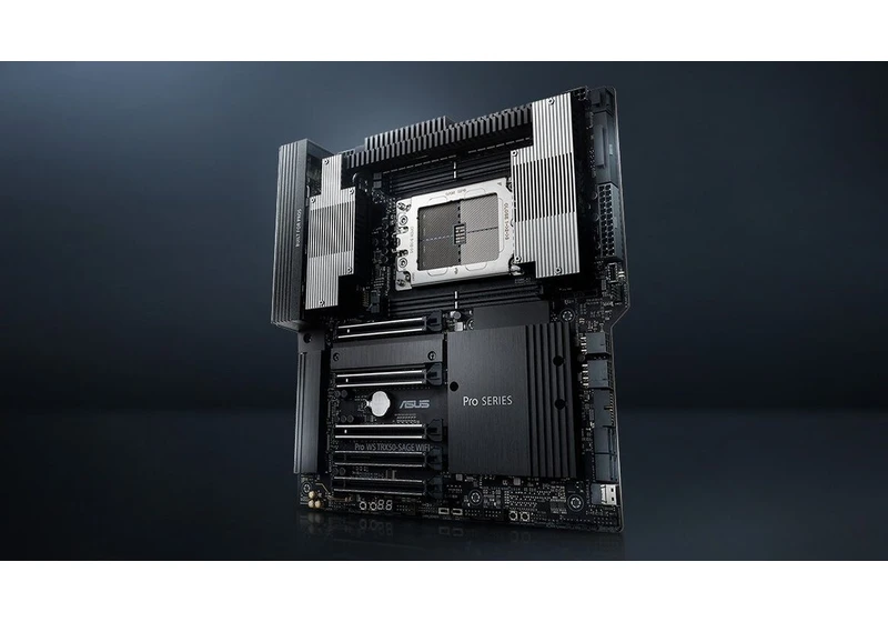 Asus Unveils Massive Threadripper 7000 HEDT Motherboard With 36 Power Stages