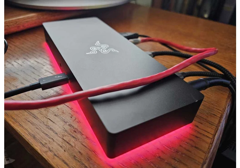 Razer Thunderbolt 4 Dock Chroma review: For more than just gamers