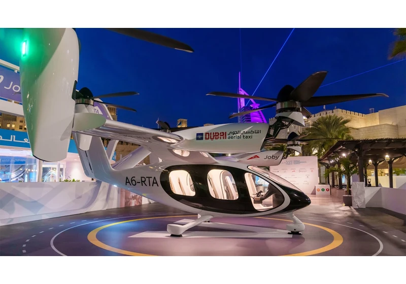 Joby Aviation says it will launch an air-taxi service in Dubai by 2026