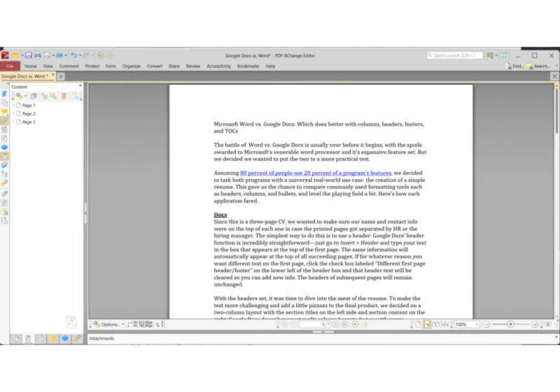 PDF-XChange Editor review: Edit, annotate, and secure PDF documents