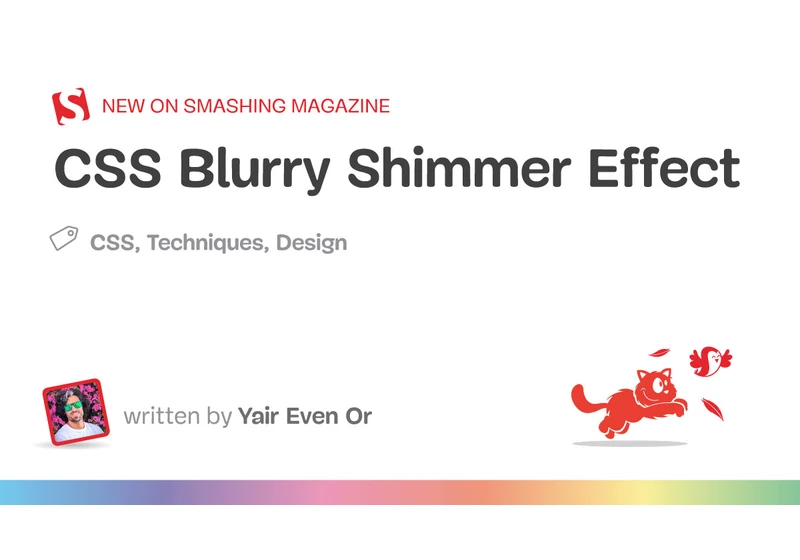 CSS Blurry Shimmer Effect