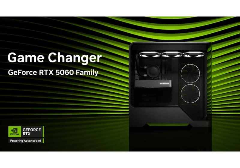 Nvidia RTX 5060 lands May 19 for $299