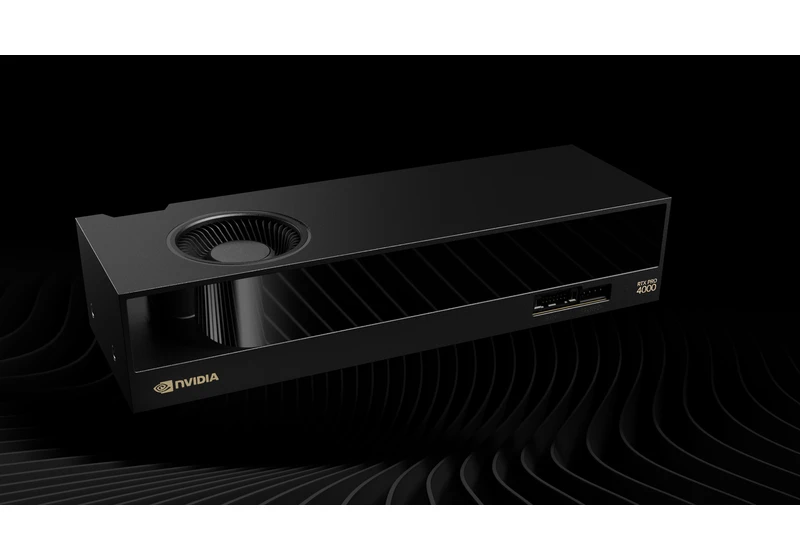  Nvidia introduces compact Blackwell professional graphics cards — RTX Pro 4000 SFF and Pro 2000 GPUs arrive at SIGGRAPH 2025 