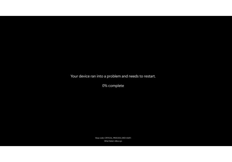 Windows’ iconic Blue Screen of Death gets a bold new look
