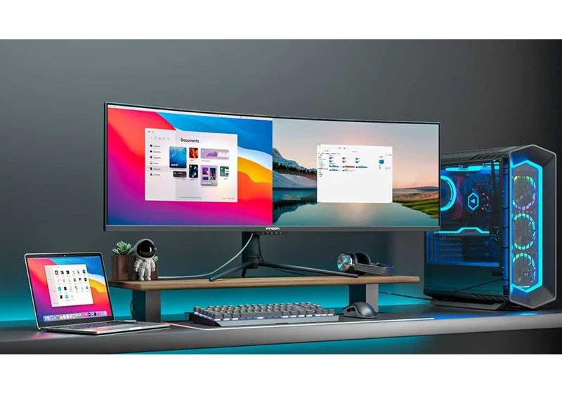 Get this massive 49-inch curved monitor for a shockingly low $595