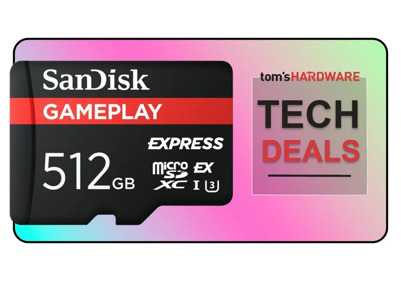  Slashed in price by 37%, SanDisk's 512GB microSD Express card for the Nintendo Switch 2 is only $78 while stocks last, and that won't be very long 