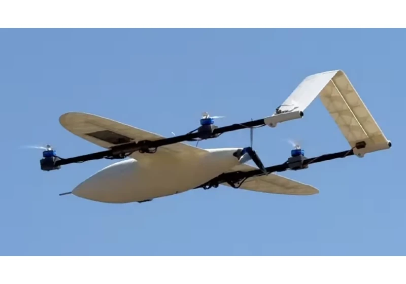 Beginner's 3D-printed winged VTOL drone can fly for 130 miles — enthusiast with little 3D printing and CAD experience builds long-range drone from scratch