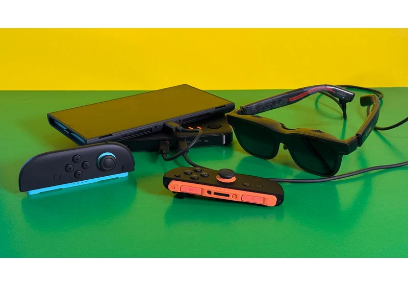 Viture's Luma Pro Glasses Make Me Wish the Switch 2 Had an OLED Screen