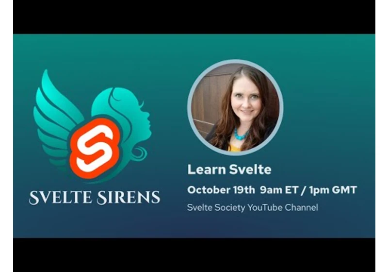 Sirens: Learn Svelte