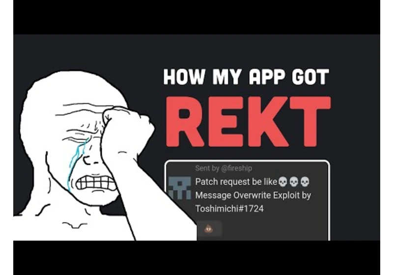 Why my chat app broke… a cautionary tale
