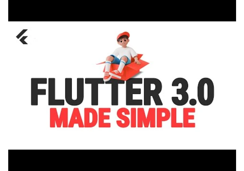 Flutter Tutorial For Dummies