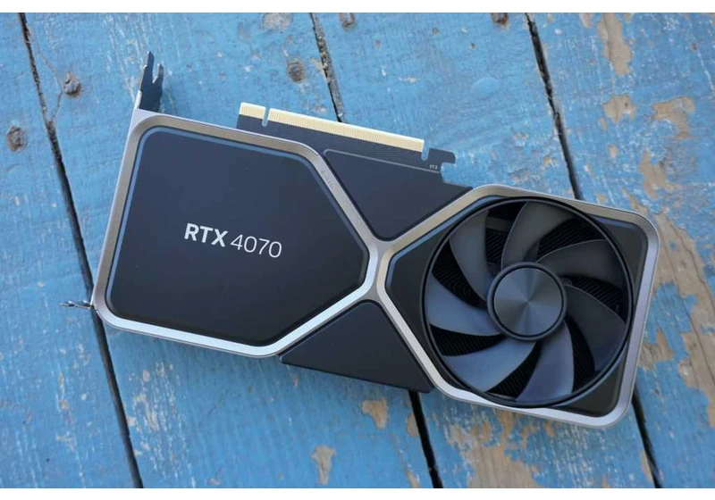 $70 Pentium, $600 RTX 4070: DLSS 3 saves this cursed combo
