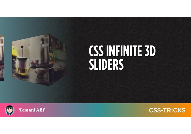 CSS Infinite 3D Sliders