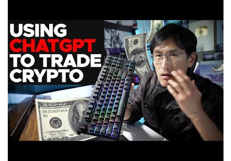 Using ChatGPT to Trade Crypto and make money.