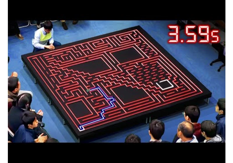 The Fastest Maze-Solving Competition On Earth