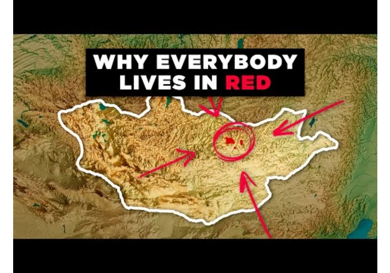 Why 99.7% of Mongolia is EMPTY
