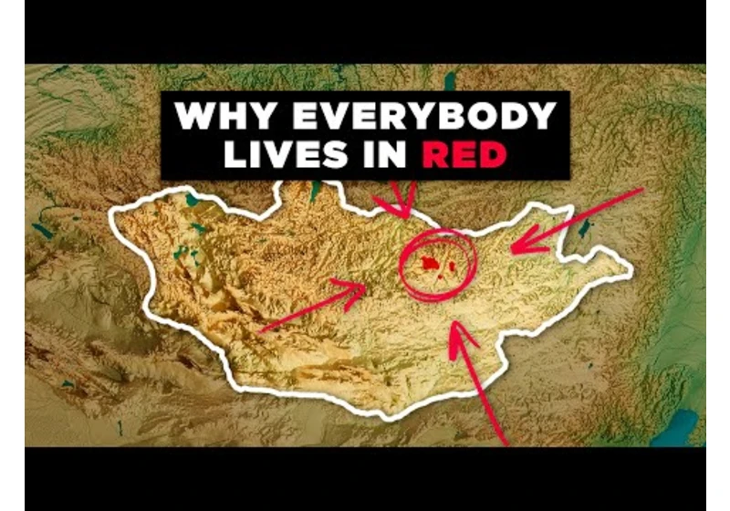 Why 99.7% of Mongolia is EMPTY