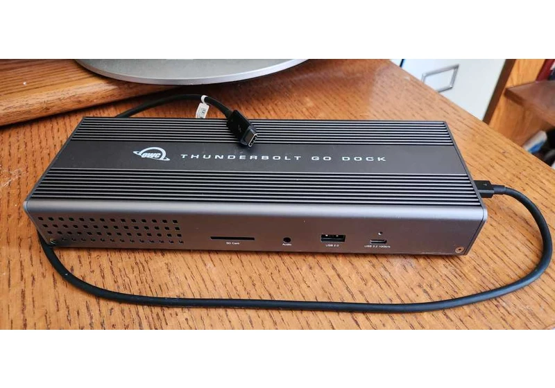 OWC Thunderbolt Go Dock review: Big, pricey, ambitious