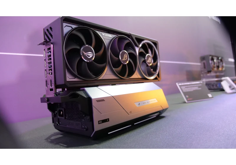  Asus' ROG XG Station 3 is one of the best uses of Thunderbolt 5 I've seen — unlock desktop-class power with a single port 