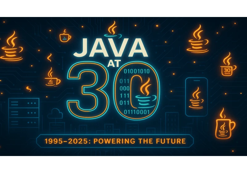 The programming language that defines the internet is 30 years old today: Happy birthday, Java