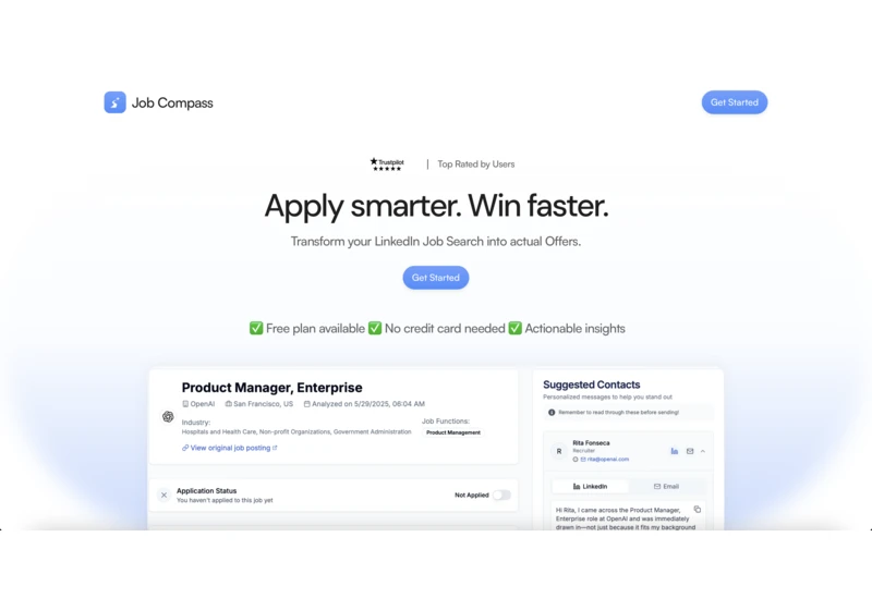 Show HN: Job Compass – AI agents that help you find jobs, not replace you