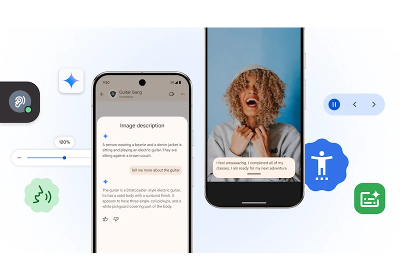 Android's screen reader can now answer questions about images