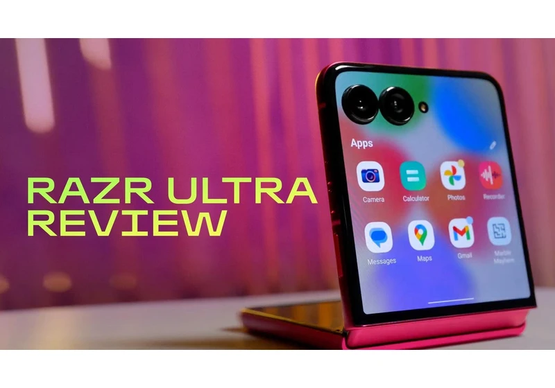 Review: We Take the $1,300 Razr Ultra for a Spin video