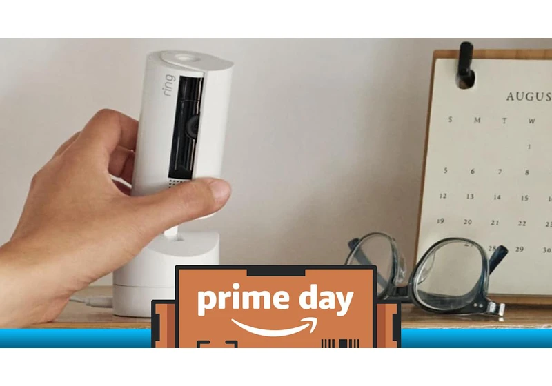The Ring Pan-Tilt Indoor Cam drops to $40 for Prime Day