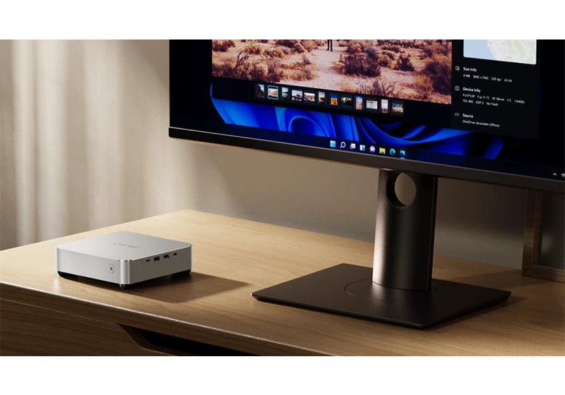 This is probably the best Apple Mac Mini Windows Mini PC alternative on the market right now - $378 Chuwi AuBox Mini drives four 4K monitors and has a Radeon 780M GPU