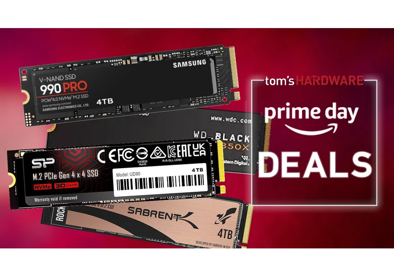  Grab a 4TB SSD for 5 cents per gigabyte during Prime Day – 8TB models start as low as 7 cents per GB 