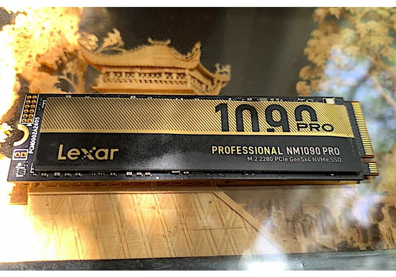 Lexar NM1090 Pro SSD review: Fast overall, but slower among peers