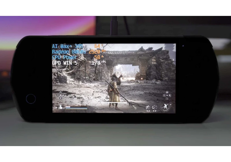 First AMD Strix Halo handheld gaming PC confirmed — GPD teases Ryzen AI Max+ 395 handheld in performance video 