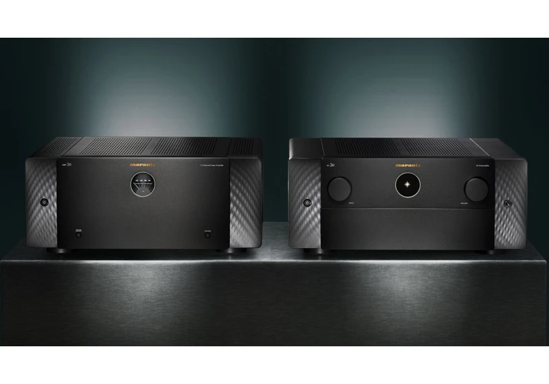 Marantz’s new Dolby Atmos AV receiver combo can power the massively multi-channel home theater of your dreams