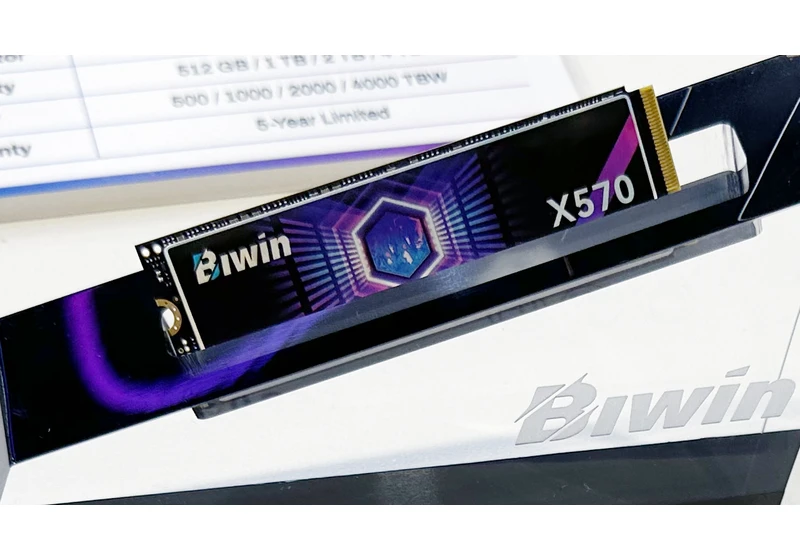  Biwin unveils PCIe Gen5 SSD with 14,500 MB/s read speeds 