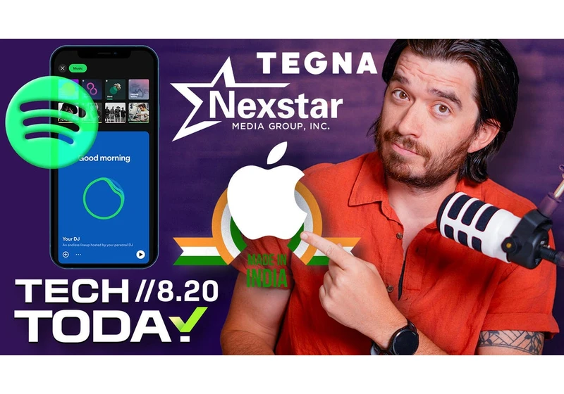 Spotify Lets You Be Your Own DJ, Apple's Manufacturing Push In India and More | Tech Today video