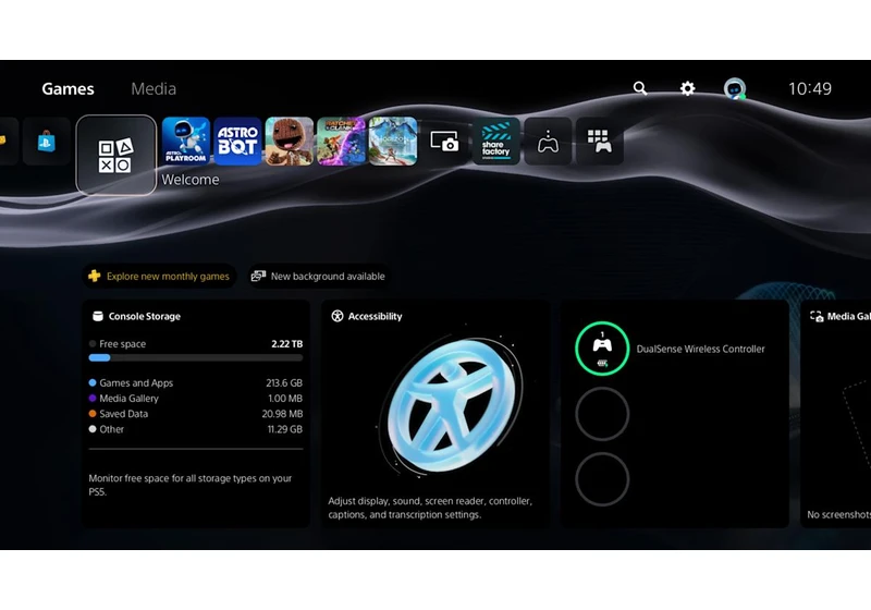 Retro PlayStation UI options return permanently to the PS5