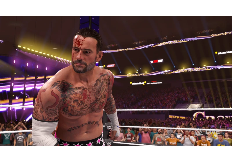 WWE 2K25 gets the WrestleMania 41 arena and its second DLC — but where's the missing celebrity from the first one?