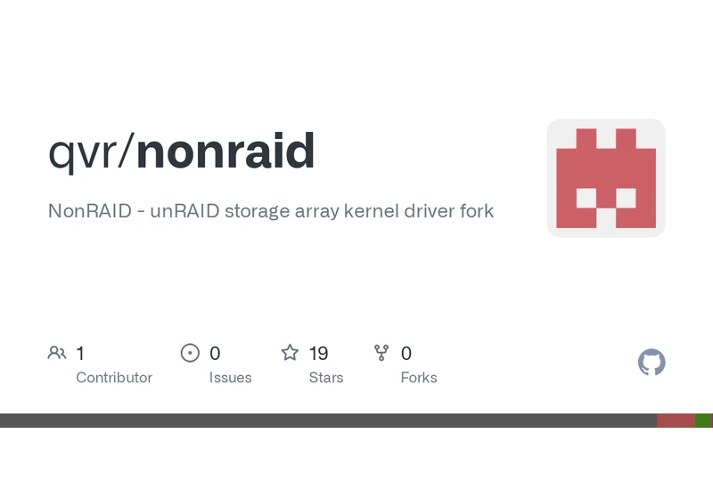 NonRAID – fork of unRAID array kernel module