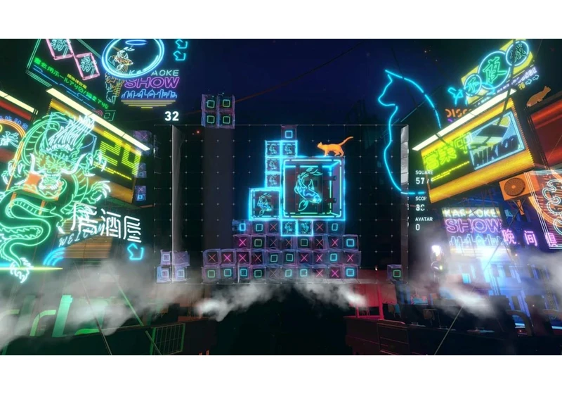 Lumines Arise combines that addictive puzzling flow with a killer soundtrack