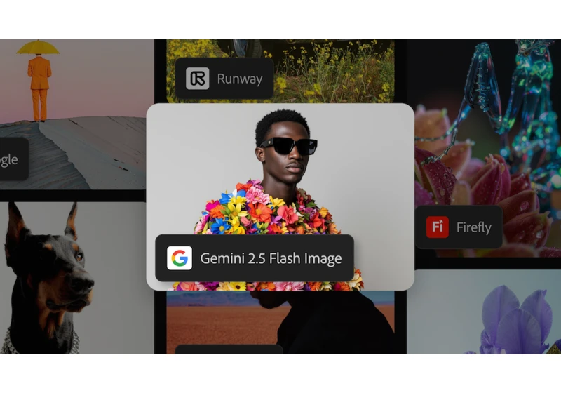 Adobe Firefly and Express are getting a Gemini AI boost that they hope will make your next ad campaign flashier than ever