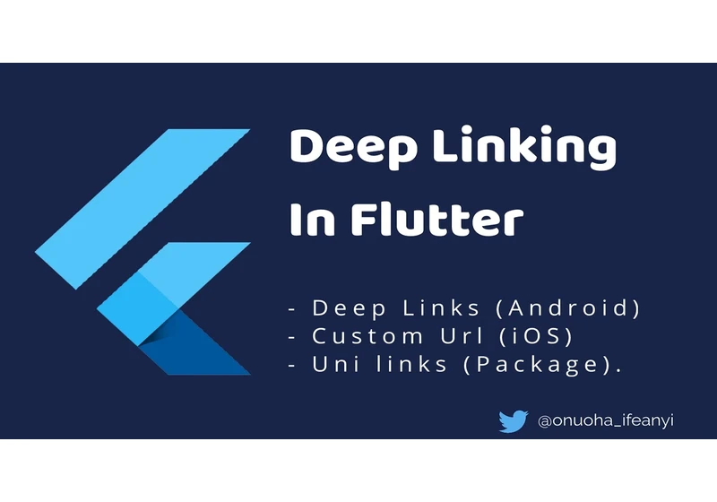 Deep Linking In Flutter