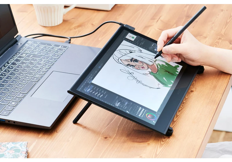 Wacom's first OLED pen display is also the thinnest and lightest it has ever made